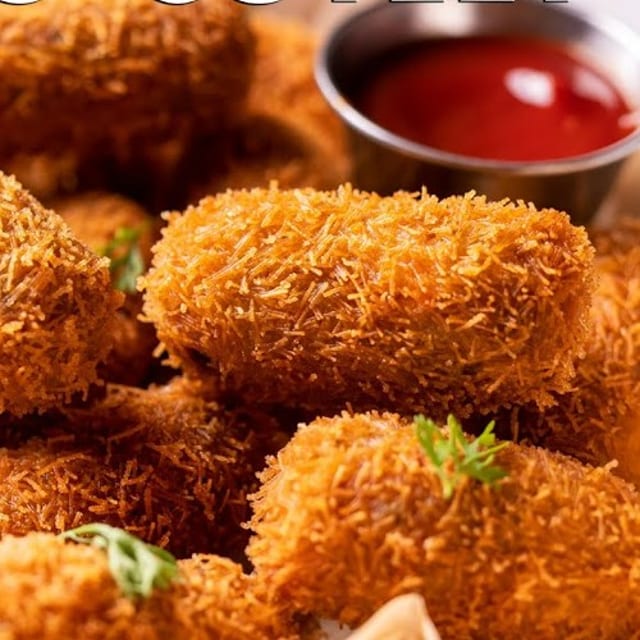 Veg Cutlet (2 pcs).