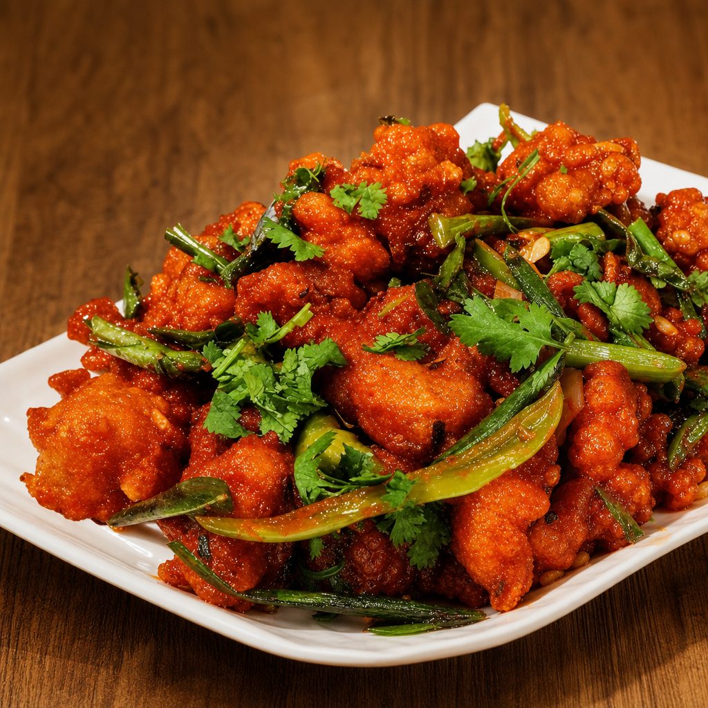 Cauliflower 65 - Hyderabad Style.
