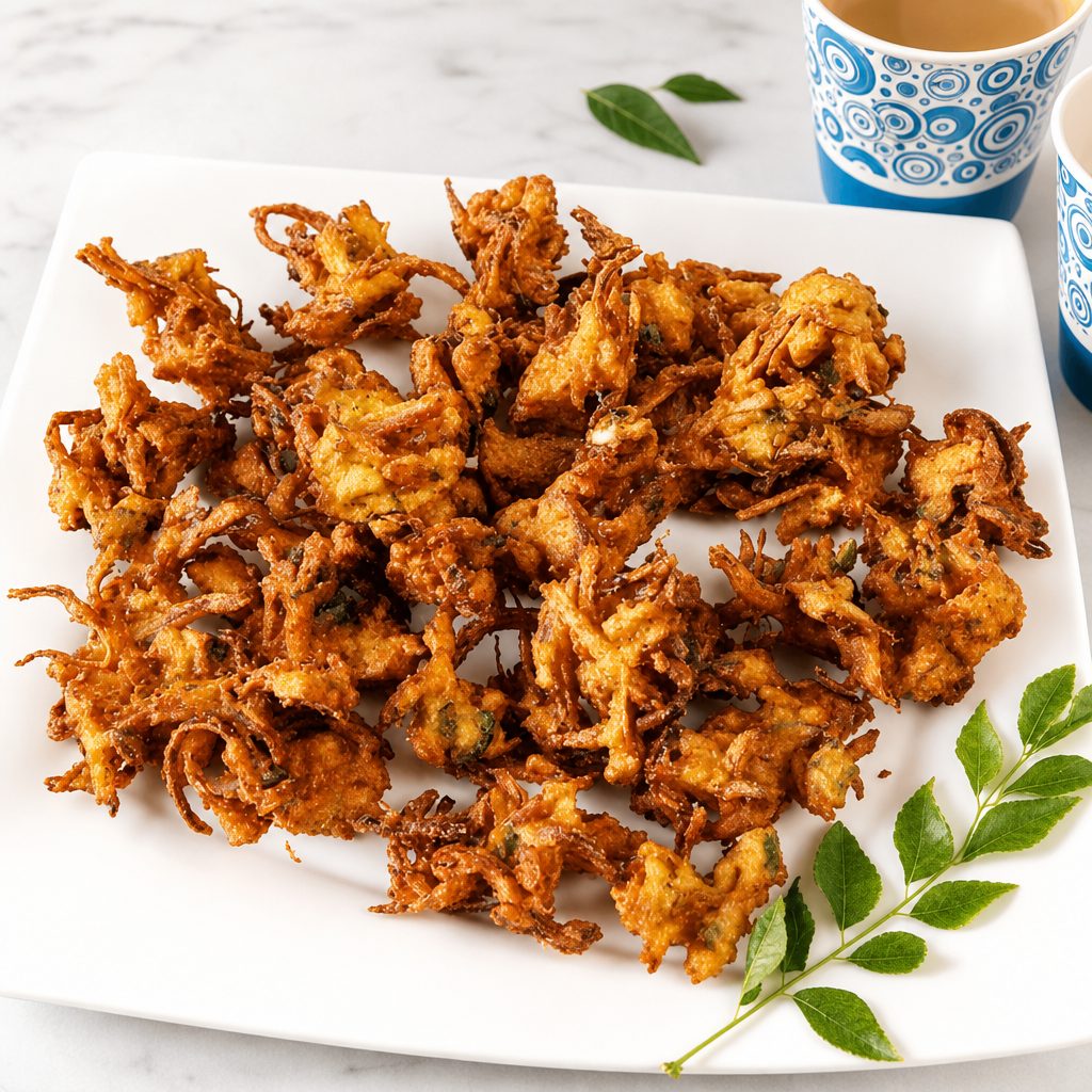 Onion Pakoda.