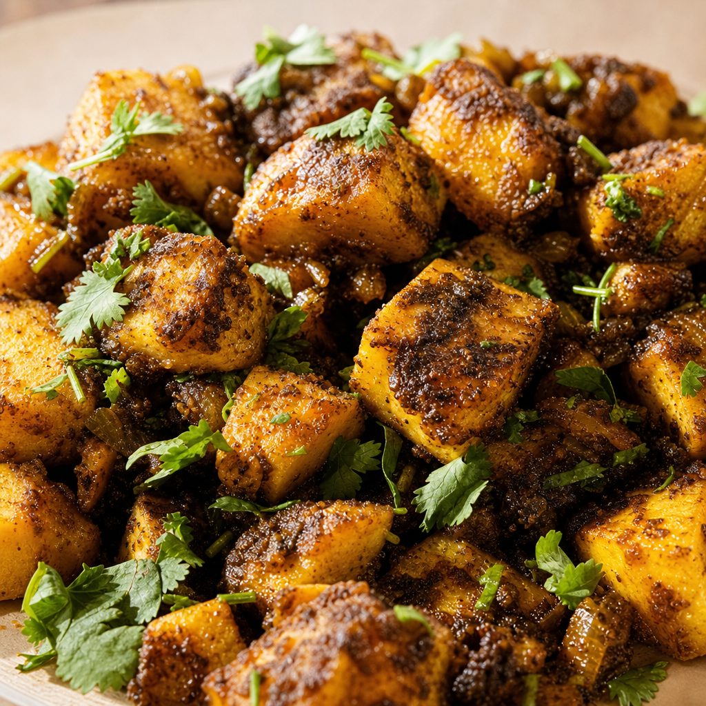 Paneer Pepper Fry.