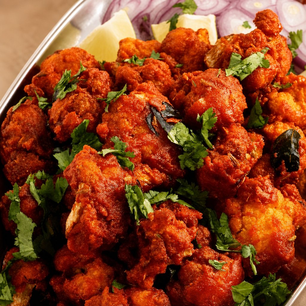 Cauliflower 65 - Chennai Style.